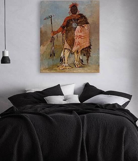 Om-Pah-Tón-Ga Big Elk a Famous Warrior 1832 by IStockHistory com