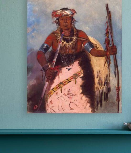 Notch-Ee-Níng-A No Heart Called White Cloud Chief of The Tribe 1832 by IStockHistory com