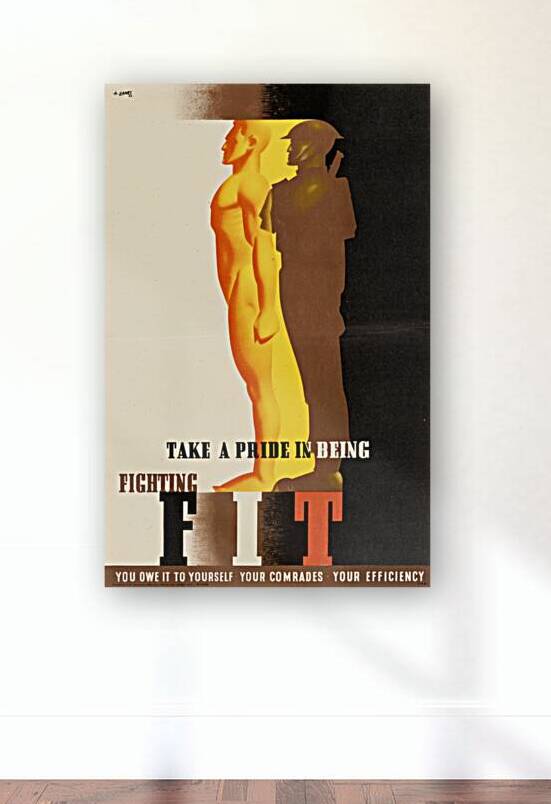 Take a Pride in Being Fighting Fit by IStockHistory com