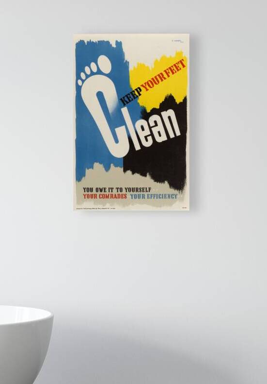 Keep Your Feet Clean by IStockHistory com