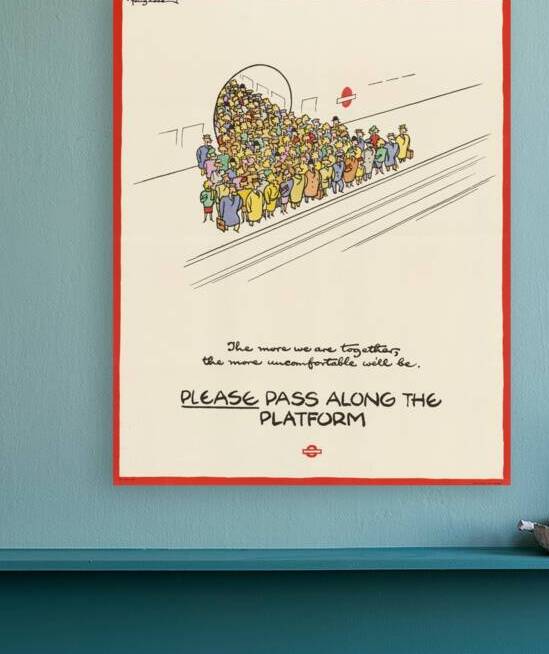 Please Pass Along the Platform by IStockHistory com