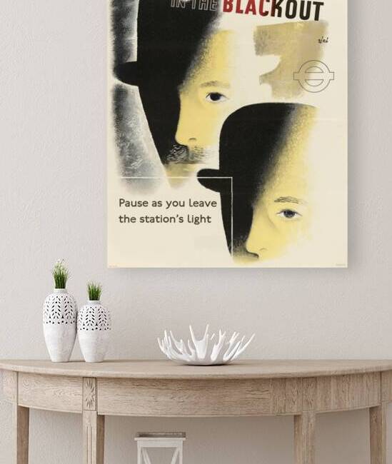 In the Blackout – Pause as You Leave the Station’s Light by IStockHistory com