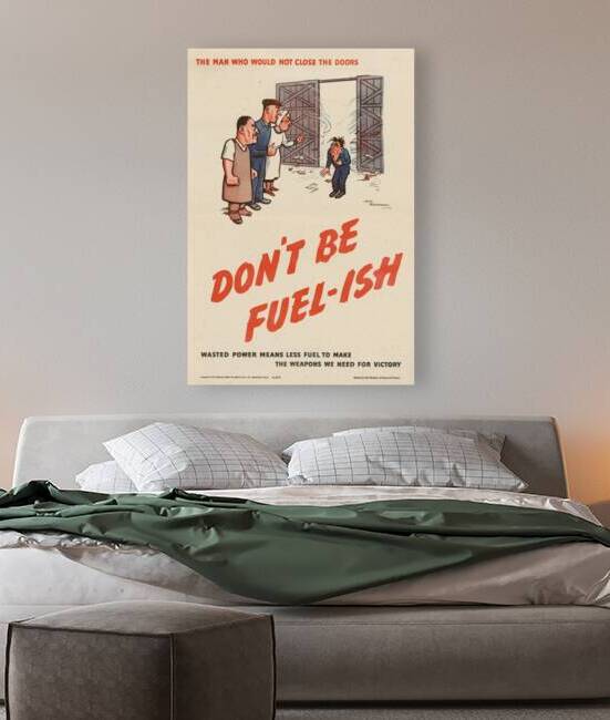 The Man Who Would Not Close the Doors – Don’t be Fuel-ish by IStockHistory com