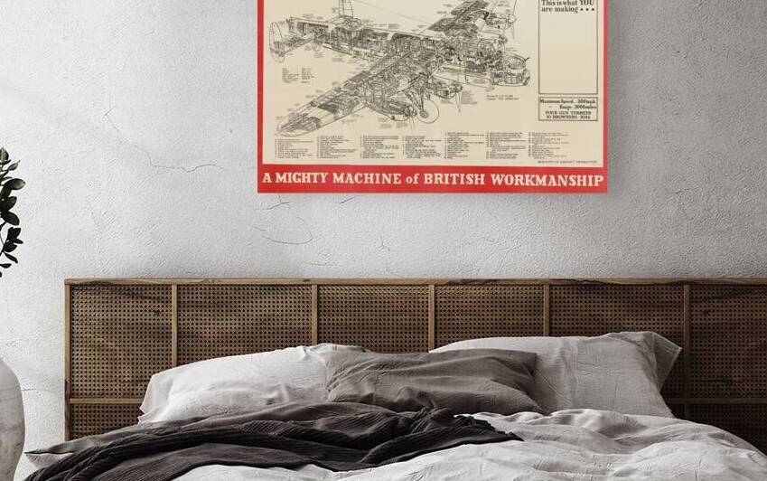 This is What You are Making…A Mighty Machine of British Workmanship – The Avro Lancaster I by IStockHistory com