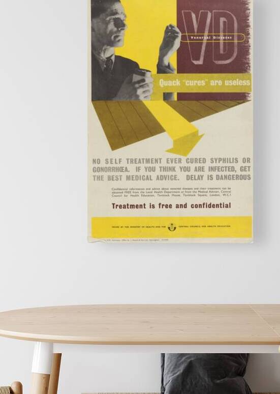 Venereal Diseases – Quack ‘Cures’ are Useless by IStockHistory com