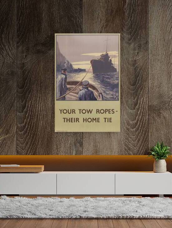 Your Tow Ropes – Their Home Tie by IStockHistory com