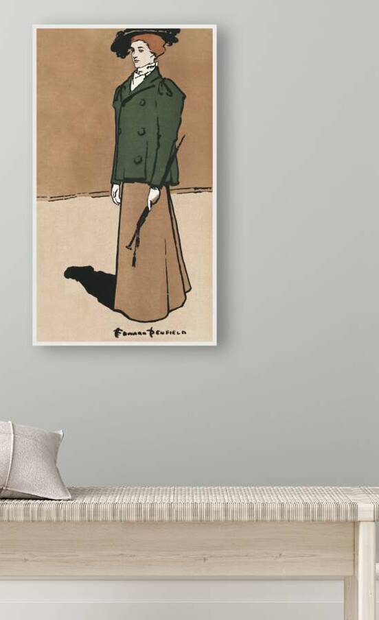 Female equestrian holding a whip 1897 by Edward Penfield by IStockHistory com