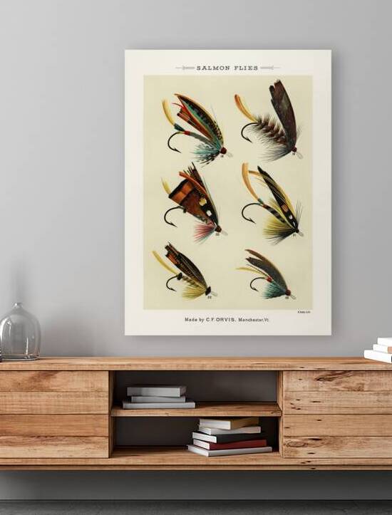 Salmon Flies by IStockHistory com