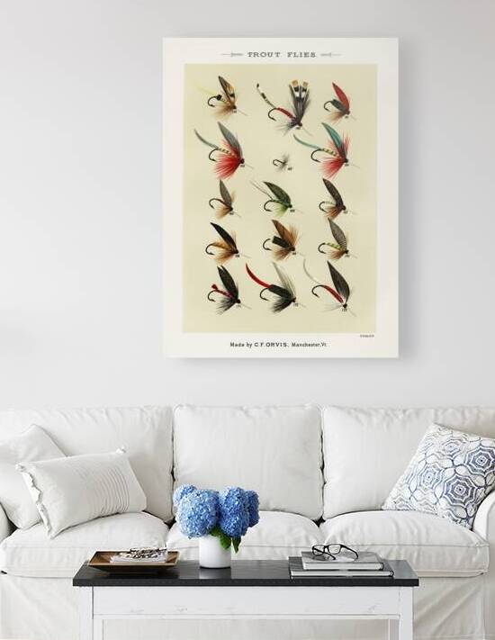 Trout Flies  by IStockHistory com