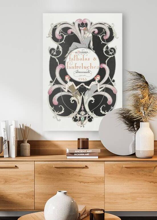 Falbalas et Fanfreluches 1923 fashion illustration  by George Barbier.  by IStockHistory com