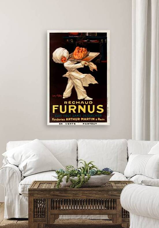 Réchaud Furnus cuit tout sans dessécher 1926 by Jean dYlen Poster by IStockHistory com