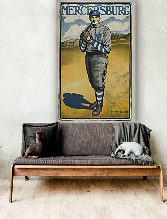 Mercersburg 1903 Poster by Bristow Adams American 1875 – 1956 by IStockHistory com