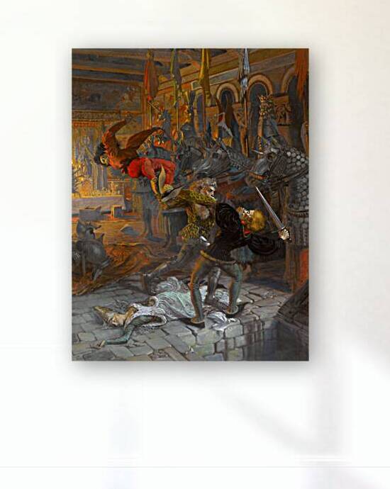 Eviradnus 1903 Illustration by Eugène Samuel Grasset by IStockHistory com