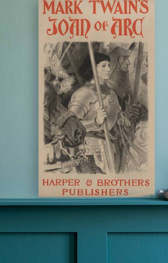 Mark Twain’s Joan of Arc 1894 Poster by Eugène Samuel Grasset by IStockHistory com