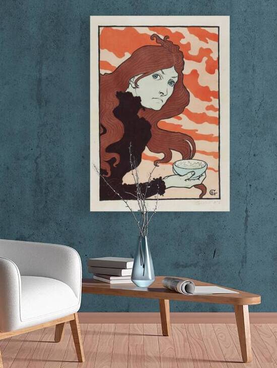 Vitrioleuse The Acid Thrower 1894 Illustration by Eugène Samuel Grasset by IStockHistory com