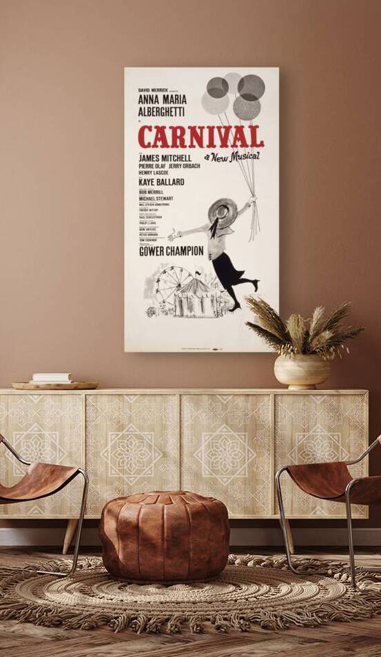 Carnival 1961 American 1905–1970 Artcraft Lithograph Poster by IStockHistory com
