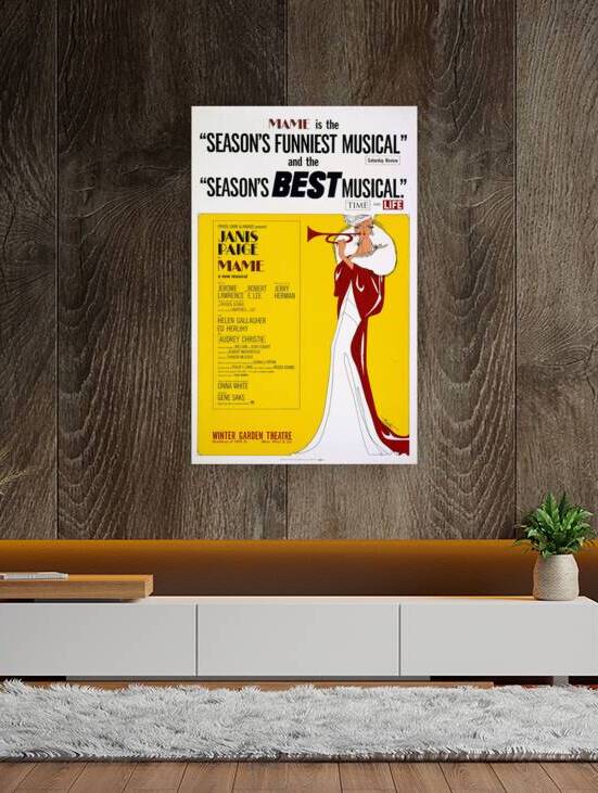 Mame 1965 Artcraft Lithograph Poster 1905–1970 by IStockHistory com