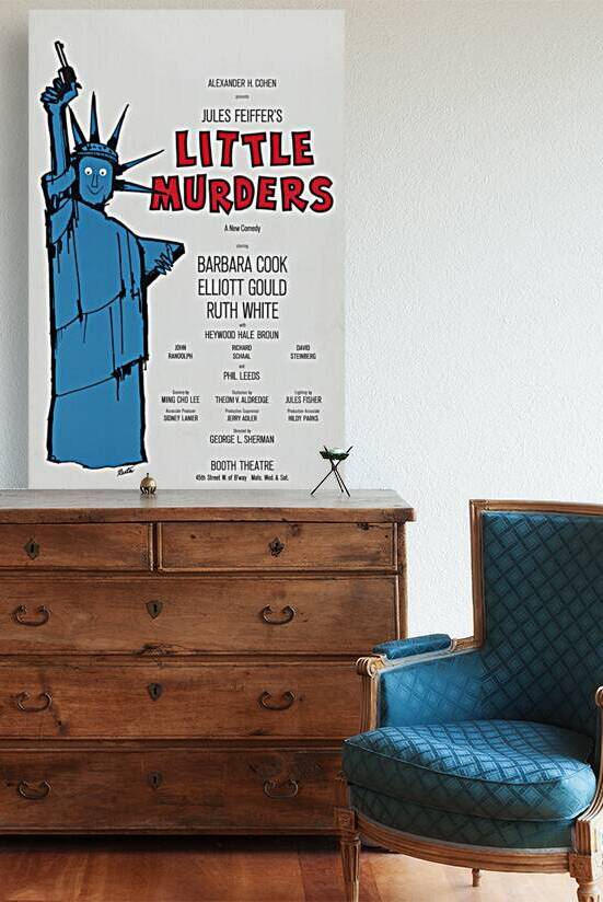 Little Murders 1967 Artcraft Lithograph Poster 1905–1970 by IStockHistory com