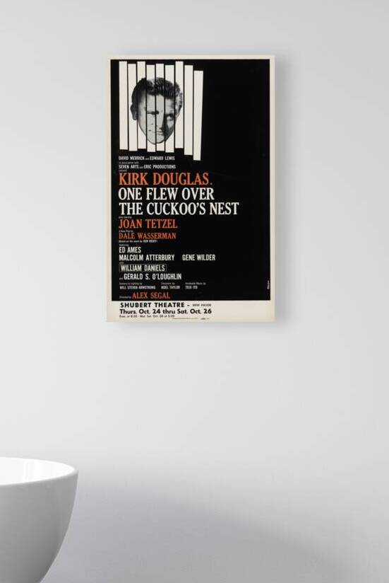 One flew over the cuckoo’s nest 1963 Artcraft Lithograph Poster 1905–1970 by IStockHistory com