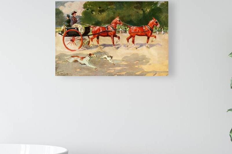 A Tandem Team Frederic Whiting English 1874–1962 by IStockHistory com