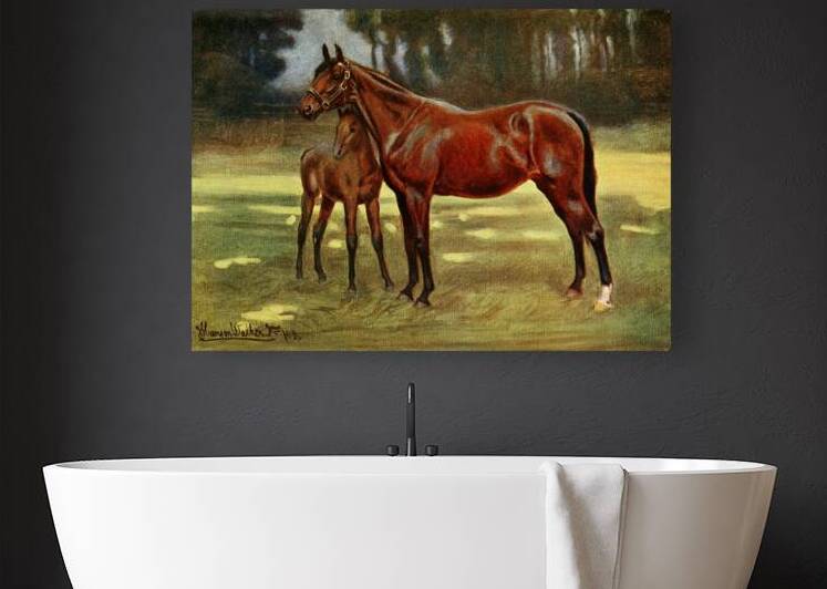 Perdita With Persimmon John Hanson Walker Jr. English 1844-1933 by IStockHistory com