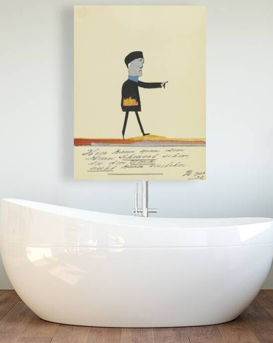 ‘Hier kann man den Herrn Scheusal sehen …’ 1932  My Pictures Become Wilder and Wilder By John Elsas by IStockHistory com