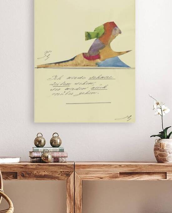 ‘Ich werde schwere Zeiten sehen …’ 1930  My Pictures Become Wilder and Wilder By John Elsas by IStockHistory com