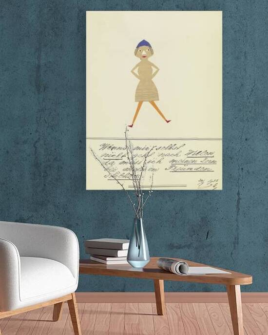 ‘Wenns mit selbst nicht geht nach Willen …’ 1932  My Pictures Become Wilder and Wilder By John Elsas by IStockHistory com