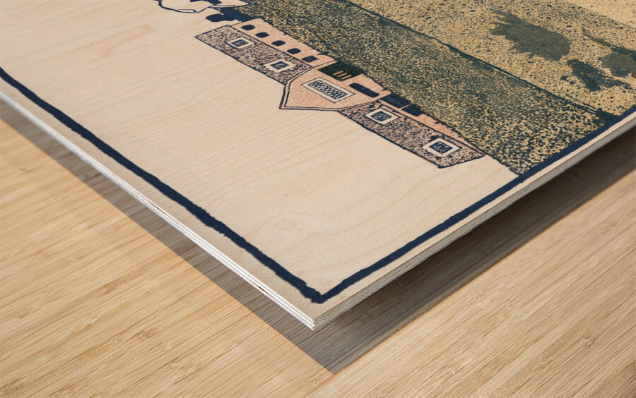 Man playing Golf ca. 1890-1907  by Edward Penfield Wood print