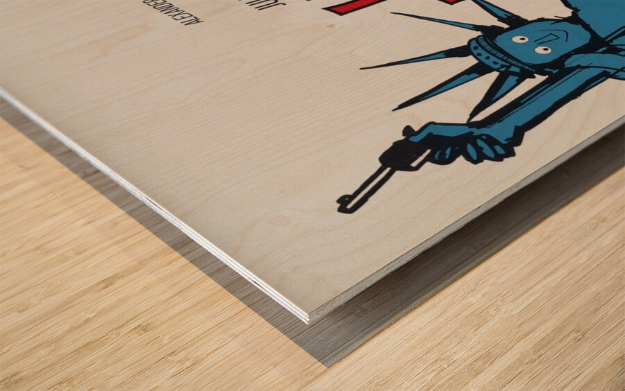 Little Murders 1967 Artcraft Lithograph Poster 1905–1970 Wood print